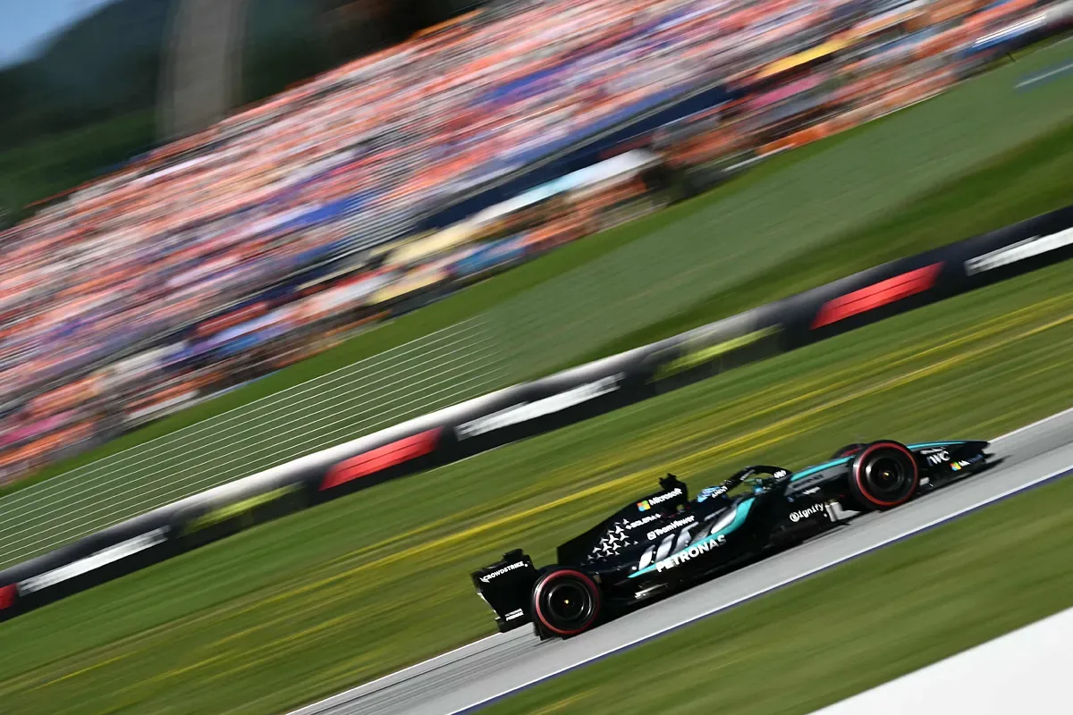 Red Bull Ring: Russell logra la pole en medio de una polémica por bandera amarilla