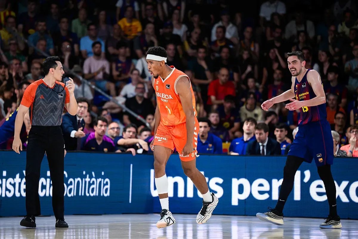 Valencia Basket conquista su segunda Liga al superar al Barça en el Palau