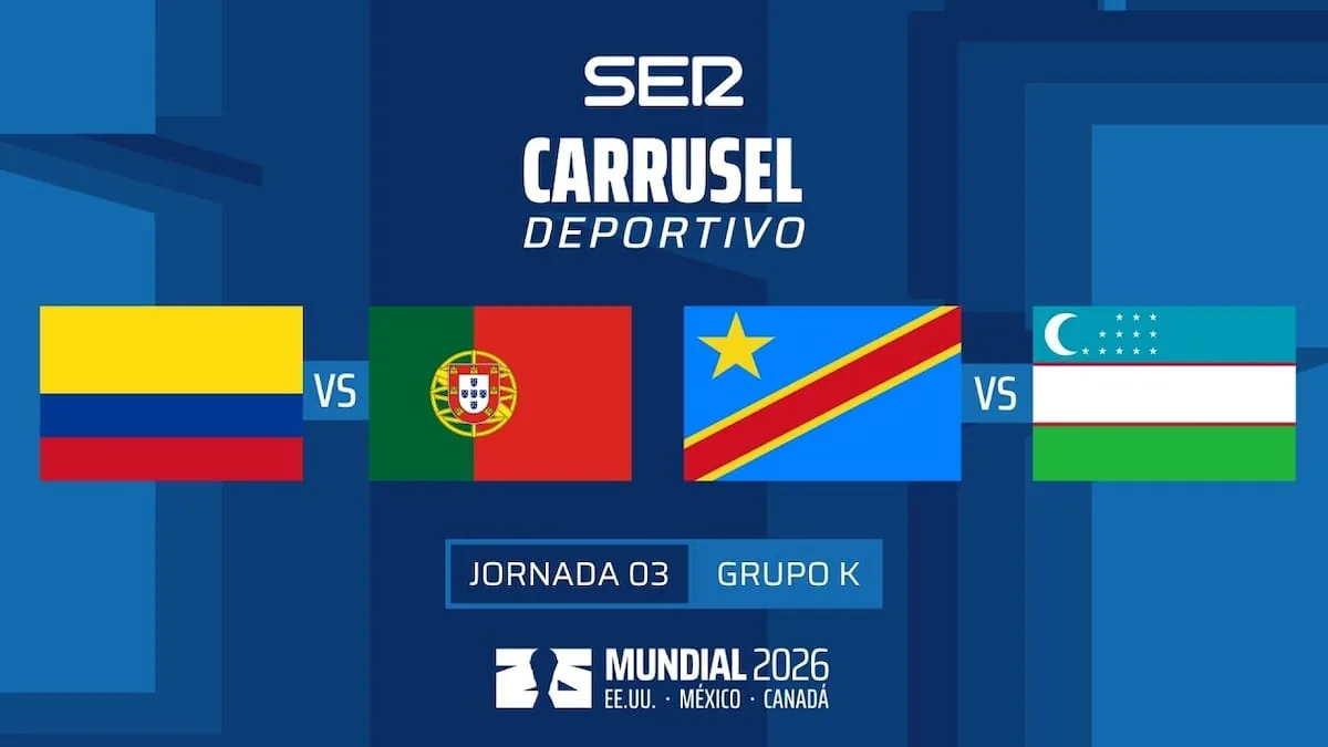 Colombia y Portugal se disputan el liderato del grupo K en el Mundial 2026