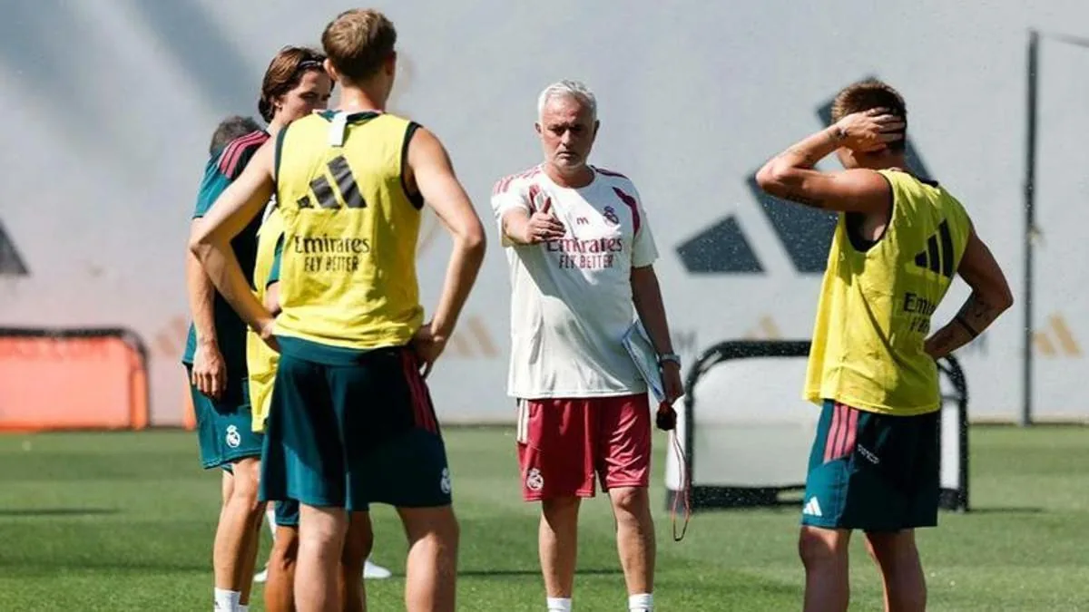 Valdebebas: Mourinho dirige su primer entrenamiento con el Real Madrid