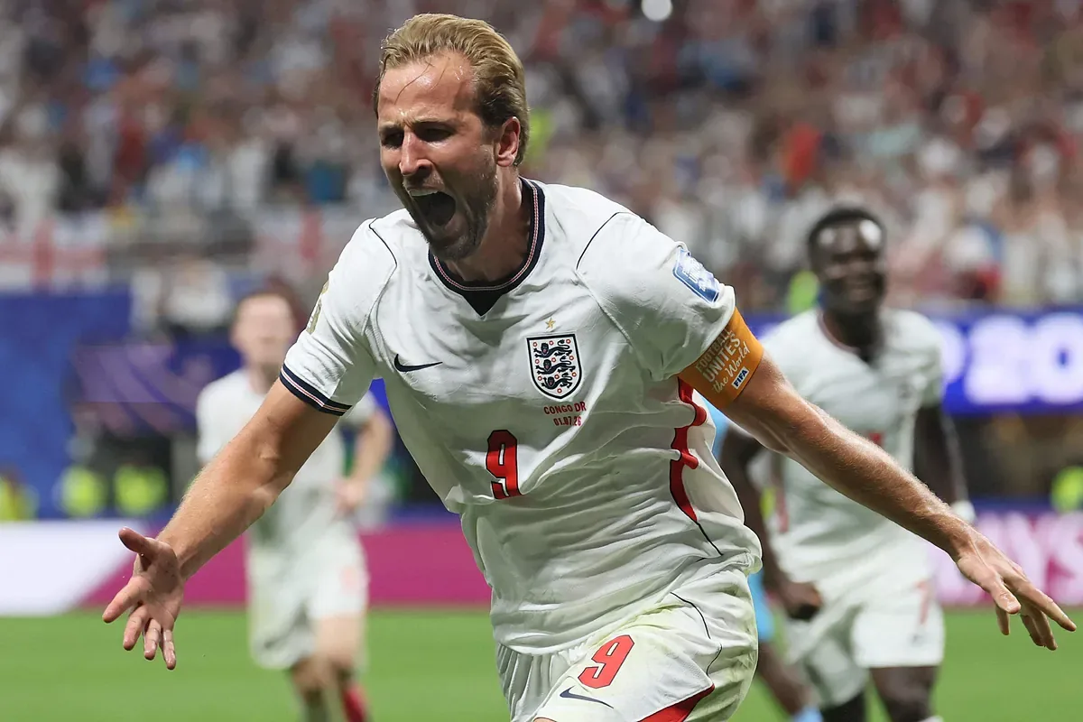 Inglaterra supera a RD Congo con doblete de Harry Kane