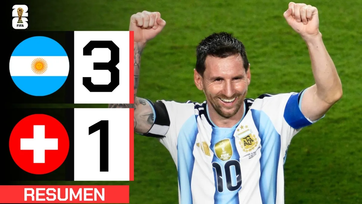 Argentina avanza a semifinales del Mundial tras superar a Suiza en la prórroga
