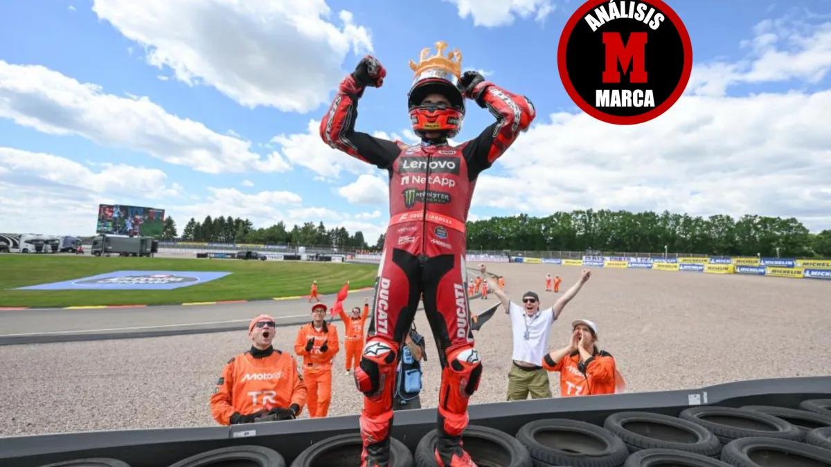 Márquez consigue su décima victoria en Sachsenring y se posiciona en la lucha por el título