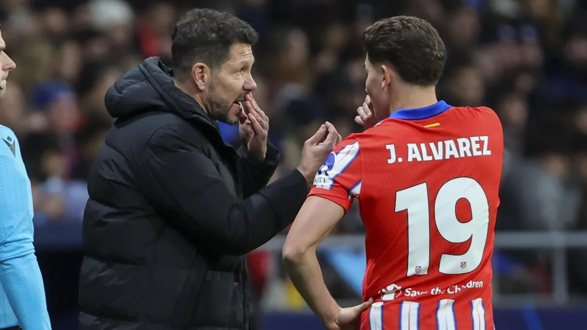 Tensión creciente en el Atlético de Madrid por la situación de Julián Álvarez