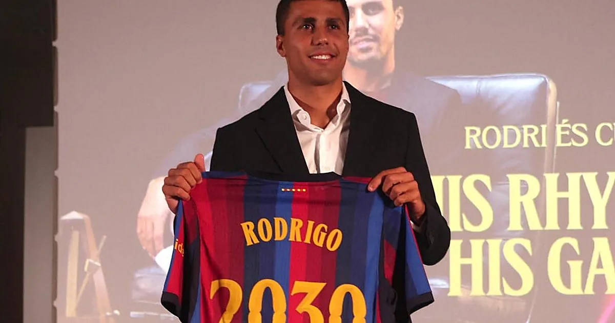 Barcelona ficha a Rodri tras meses de especulaciones