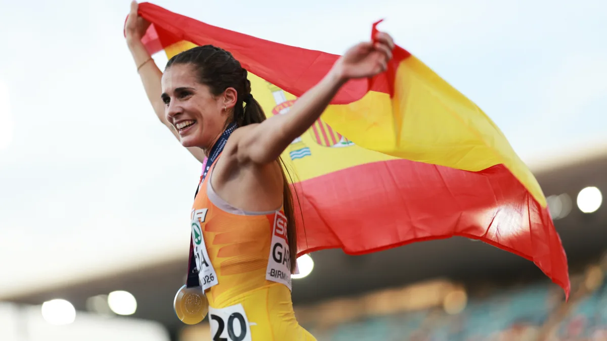 Marta García logra la plata europea en los 5.000 metros en Birmingham