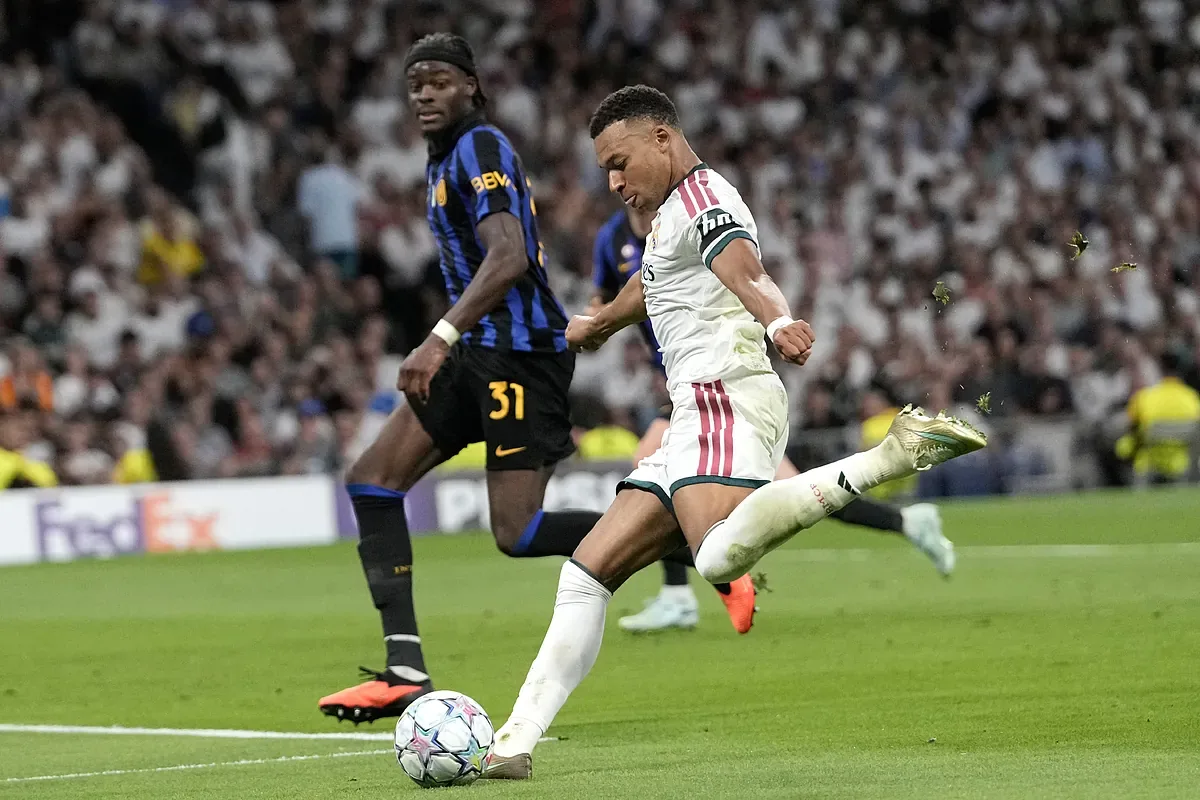 Madrid logra la victoria en el Bernabéu en un partido con dominio del Inter